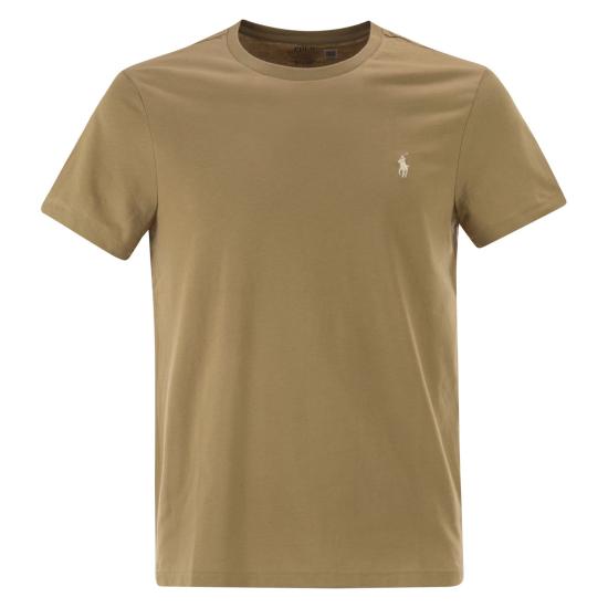 26SS 폴로 랄프로렌 폴로 티셔츠 710671438 DARK BEIGE