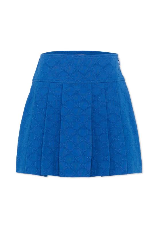 26SS [키즈] 구찌 스커트 856520 ZASYD 4282 BLUE