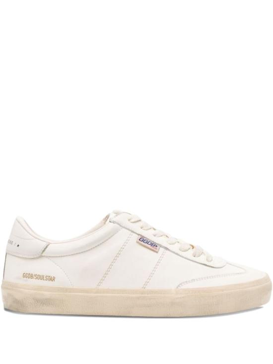 26SS 골든구스 나파 레더 소울스타 스니커즈 GMF00464 F00504911629 White - GOLDEN GOOSE
