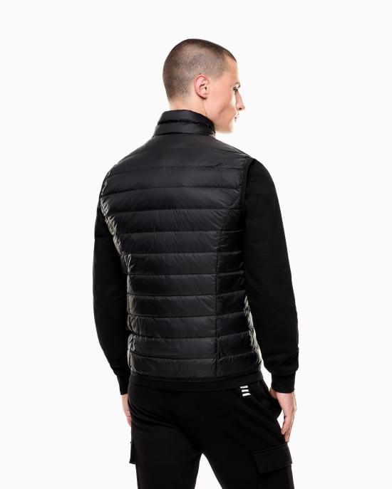 26SS 엠포리오 아르마니 베스트 8NPQ06 PNGPZ 1200 Black - EMPORIO ARMANI