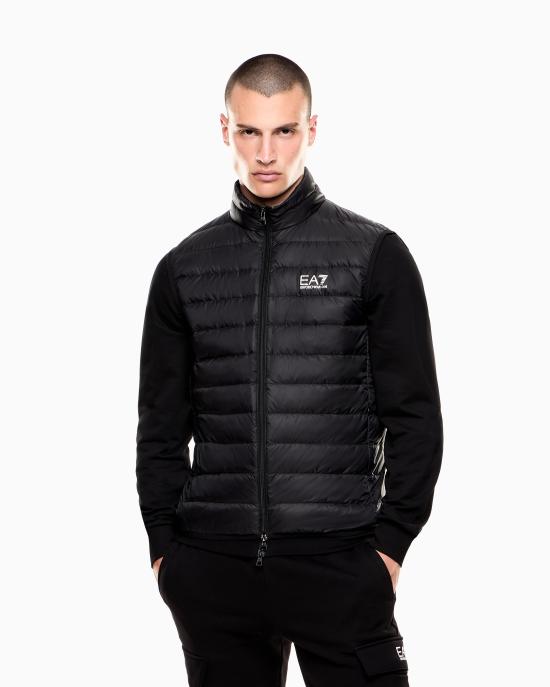 26SS 엠포리오 아르마니 베스트 8NPQ06 PNGPZ 1200 Black - EMPORIO ARMANI