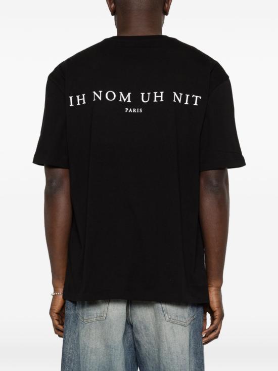 26SS 이놈어닛 반팔 티셔츠 NUS26217 009 Black - IH NOM UH NIT