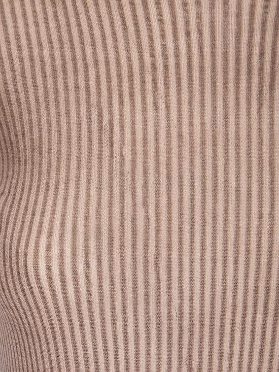 26SS 우마 왕 긴팔 티셔츠 UK7114 UW600 Brown - UMA WANG