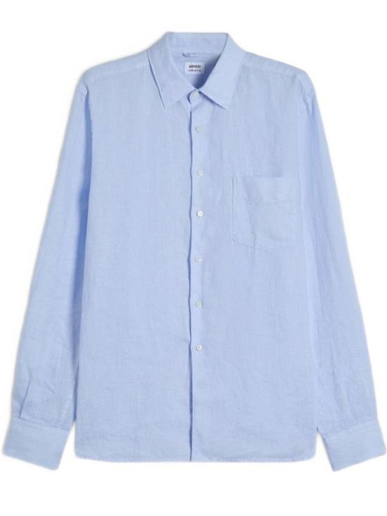 26SS 아스페시 긴팔 셔츠 CE36 C195 85070 Clear Blue