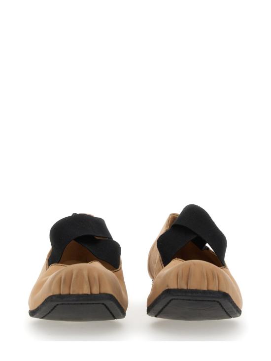 26SS 우마 왕 플랫 슈즈 US9003 UW059 Rose black - UMA WANG