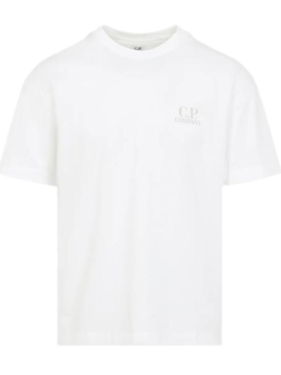 26SS 씨피 컴퍼니 반팔 티셔츠 20CMTS086A 005100W 103 Gauze white