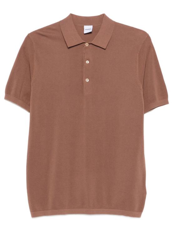26SS 아스페시 폴로 티셔츠 M062 D096 10321 Tobacco
