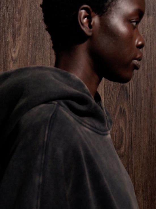 26SS 엔타이어 스튜디오 긴팔 티셔츠 ESSS26HO04012 0392 Washed black - ENTIRE STUDIOS