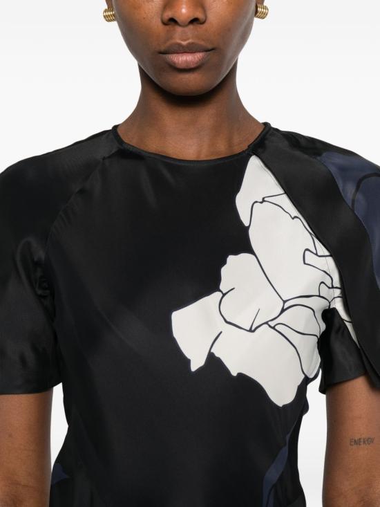 26SS 빅토리아 베컴 미디 원피스 1126WDR007035C DNPR Blue - VICTORIA BECKHAM