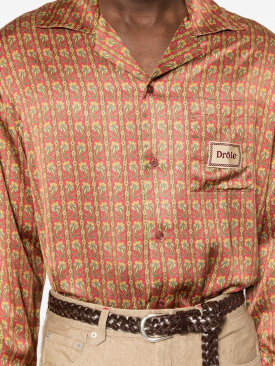 26SS 드롤드무슈 긴팔 셔츠 JSH233VI027 RD Red - DROLE DE MONSIEUR