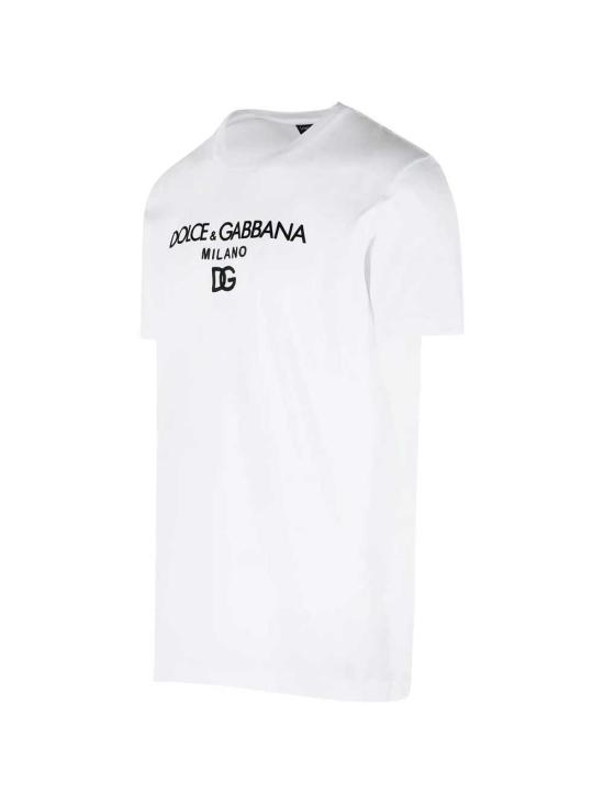 26SS 돌체앤가바나 반팔 티셔츠 G8PD7ZG7P0H W0800 BIANCO OTTICO - DOLCE & GABBANA