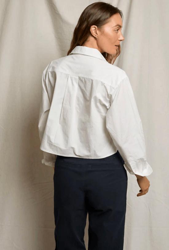  퍼펙트 화이트 티 셔츠 나오미 포플린 셔츠 - PERFECT WHITE TEE