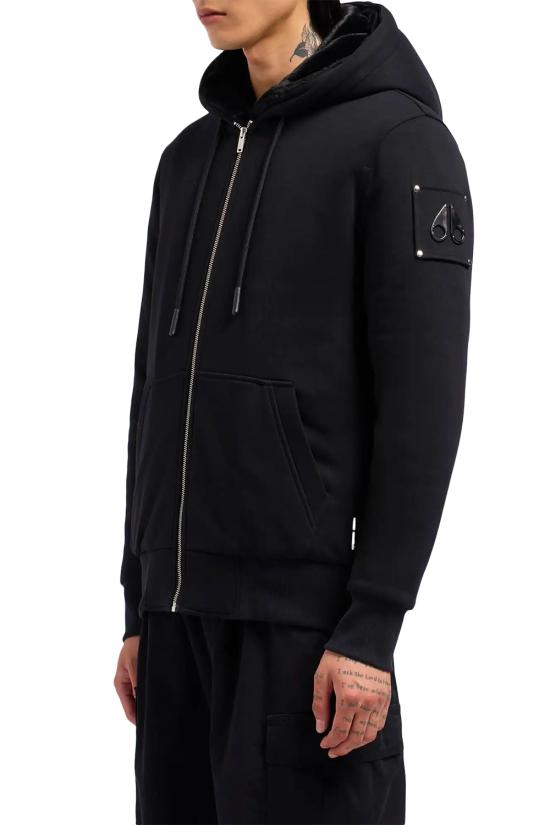 26SS 무스너클 클래식 버니 3 후드집업 M32MS600 292 Black - MOOSE KNUCKLES