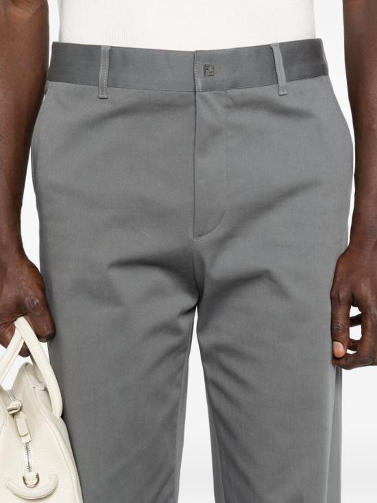 26SS 펜디 스트레이트 팬츠 FB1076AQMV F0DUC Cenere - FENDI