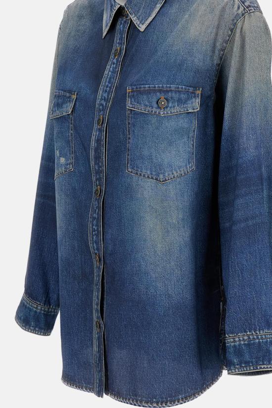 26SS 골든구스 셔츠 GWP02525 BLUE - GOLDEN GOOSE