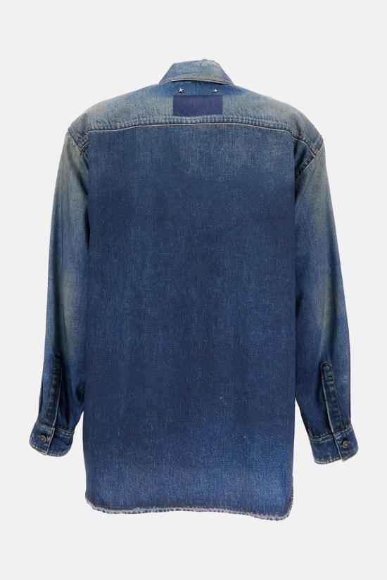 26SS 골든구스 셔츠 GWP02525 BLUE - GOLDEN GOOSE