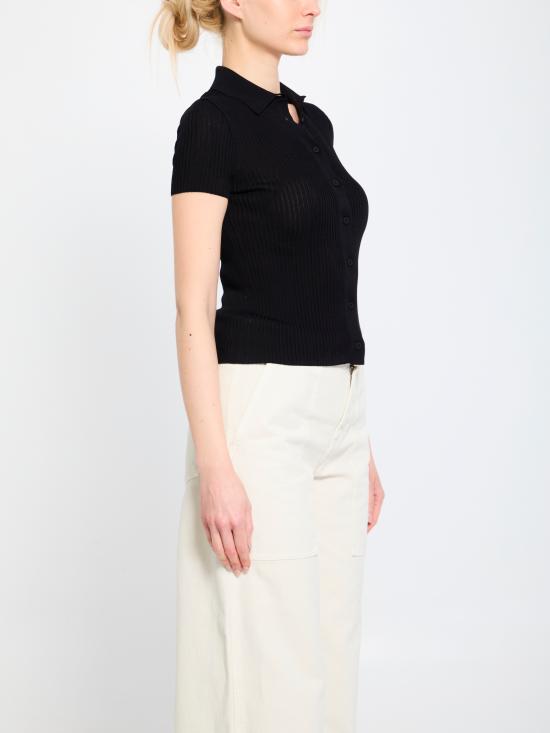 26SS 발렌시아가 반팔 티셔츠 857233 BLACK - BALENCIAGA