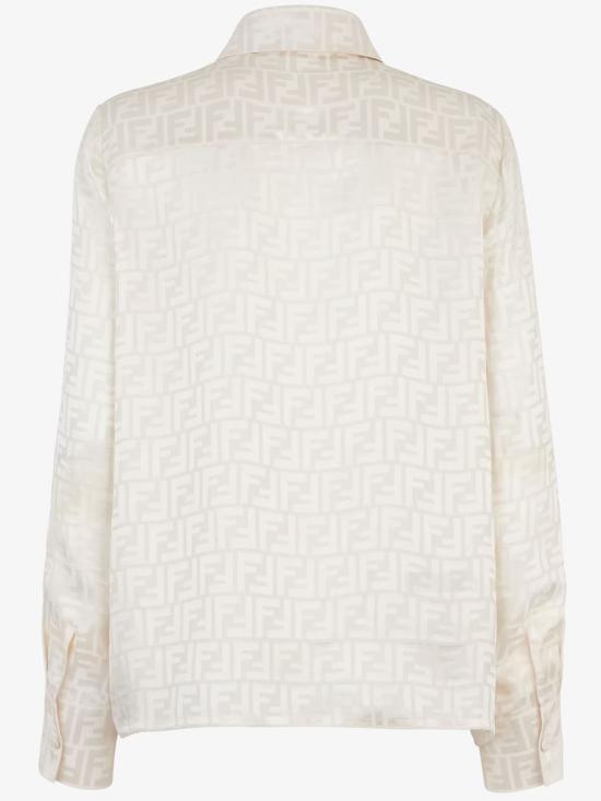26SS 펜디 FF 실크 셔츠 FS8140AJ0Z F1M2A - FENDI