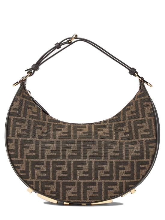 26SS 펜디 펜디그라피 스몰 패브릭 호보백 8BR798ALP3 F1I02