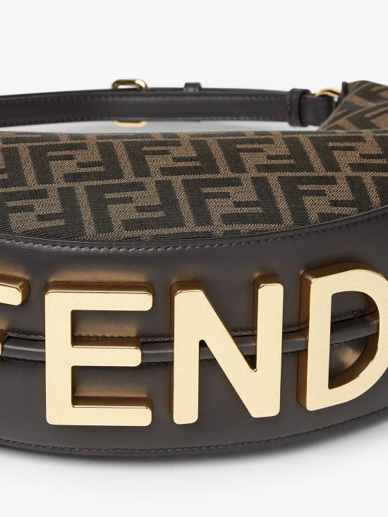 26SS 펜디 펜디그라피 스몰 패브릭 호보백 8BR798ALP3 F1I02 - FENDI