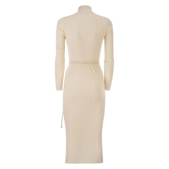 26SS 엘리자베타프랜치 미디 원피스 AM15S61E2 BUTTER - ELISABETTA FRANCHI