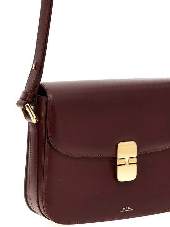 26SS 아페쎄 그레이스 백 PXBMWF61412GAE Dark Red - A.P.C.