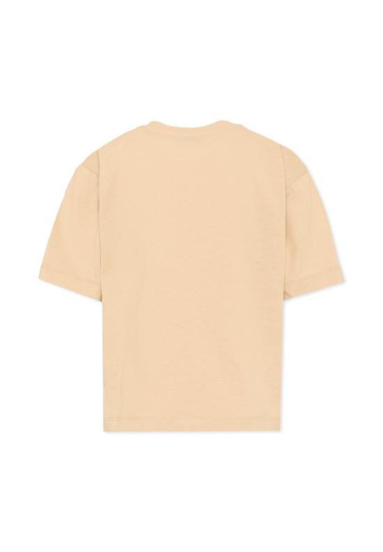 26SS [키즈] 모스키노 티셔츠 HUM05P LAA23 20829 BEIGE - MOSCHINO
