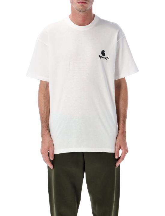 25FW 칼하트 WIP 반팔 티셔츠 I035439 02XX Bianco