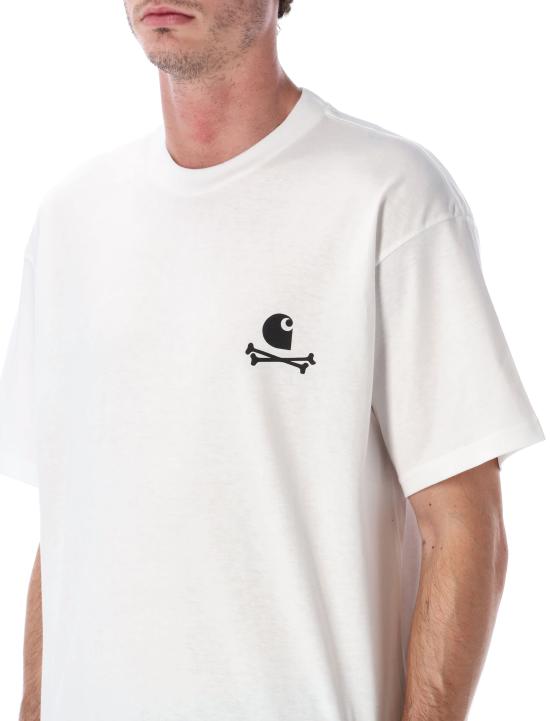 25FW 칼하트 WIP 반팔 티셔츠 I035439 02XX Bianco - CARHARTT WIP