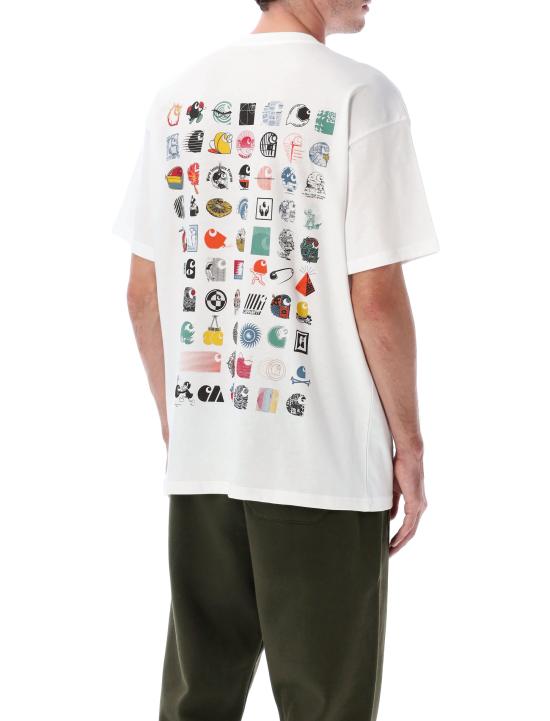 25FW 칼하트 WIP 반팔 티셔츠 I035439 02XX Bianco - CARHARTT WIP