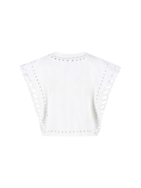 26SS 이자벨마랑에뚜왈 민소매 티셔츠 TS0298FA D1N08E23EC White - ISABEL MARANT ETOILE
