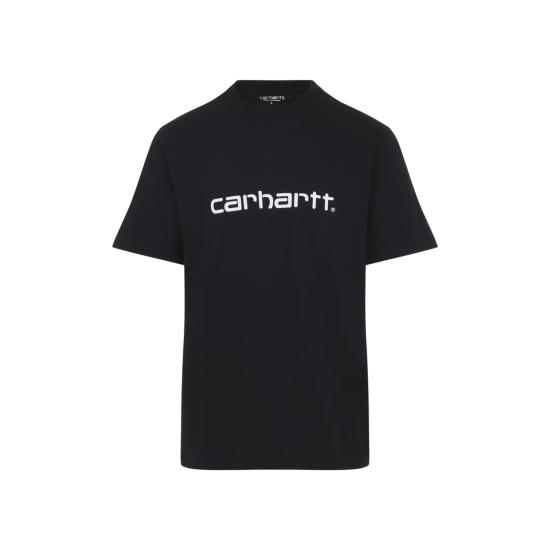 26SS 칼하트 WIP 반팔 티셔츠 I0357000D2XX03 BLACK WHITE - CARHARTT WIP