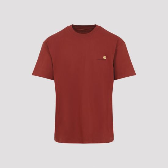 26SS 칼하트 WIP 반팔 티셔츠 I0299563IXXX03 OXIDE RED - CARHARTT WIP