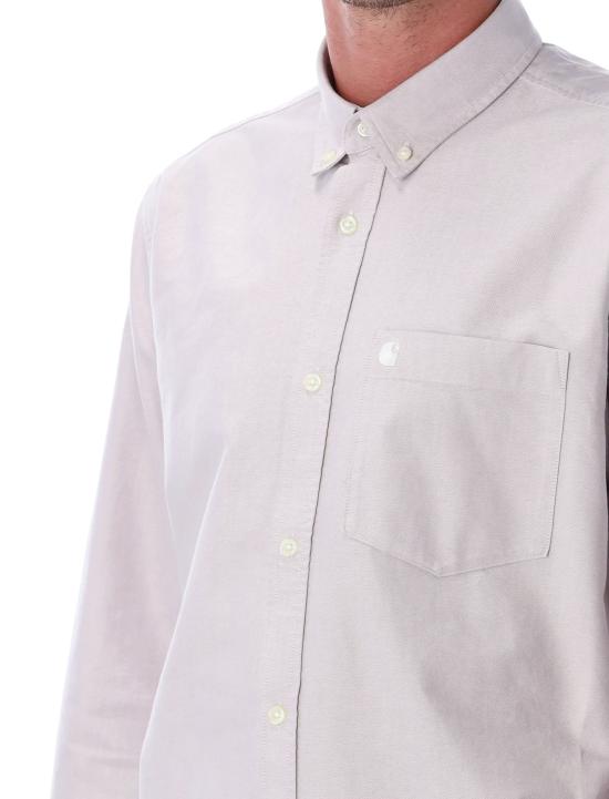 25FW 칼하트 WIP C 로고 셔츠 I030799 31MXX PINK FOG - CARHARTT WIP