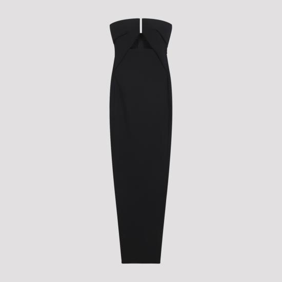 26SS 릭 오웬스 롱 원피스 RP01F6528 SY 09 BLACK