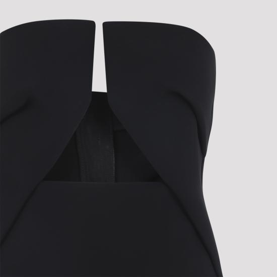 26SS 릭 오웬스 롱 원피스 RP01F6528 SY 09 BLACK - RICK OWENS