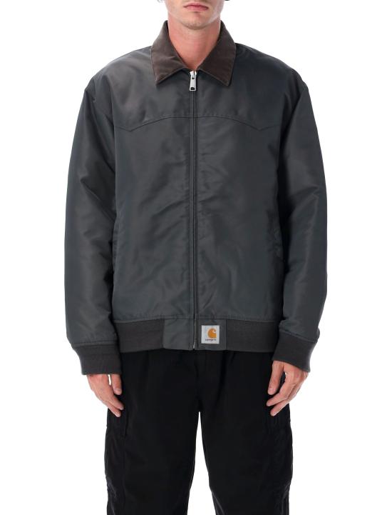 25FW 칼하트 WIP 산타페 알룸니 봄버 자켓 I035147 32BXX GRAPHITE DARK FIR