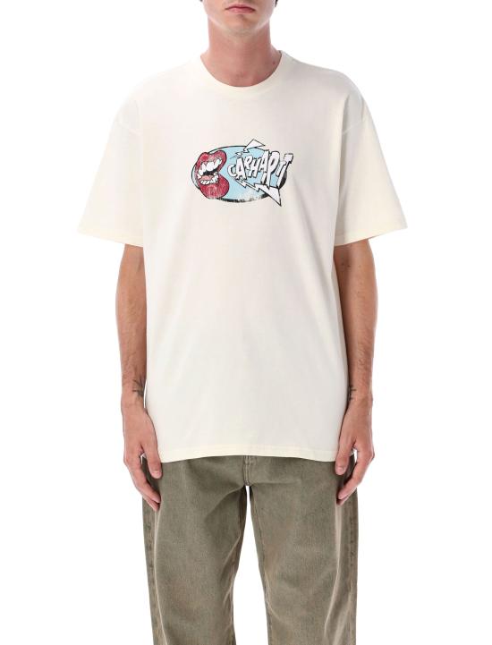 25FW 칼하트 WIP 반팔 티셔츠 I035202 D64G Bianco