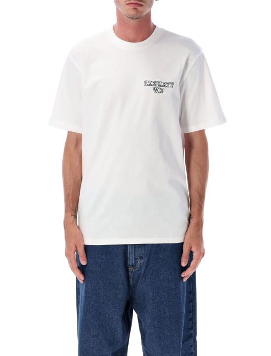 25FW 칼하트 WIP 반팔 티셔츠 I035207 02XX Bianco