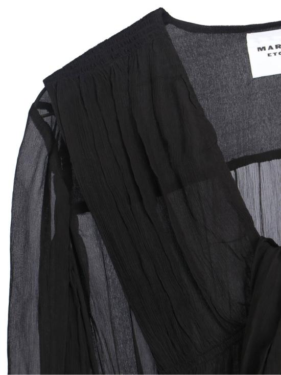 26SS 이자벨마랑에뚜왈 미디 원피스 RO0969FA D1J08E01BK Black - ISABEL MARANT ETOILE