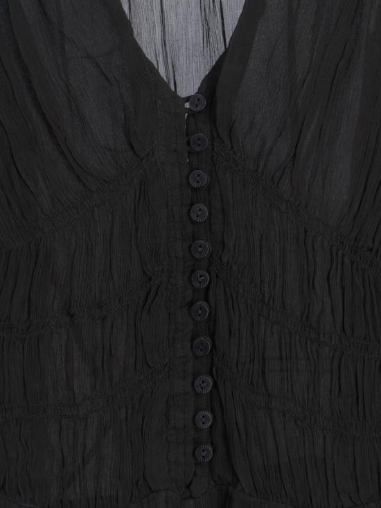 26SS 이자벨마랑에뚜왈 미디 원피스 RO0969FA D1J08E01BK Black - ISABEL MARANT ETOILE