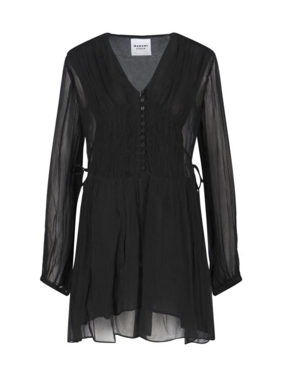 26SS 이자벨마랑에뚜왈 미디 원피스 RO0969FA D1J08E01BK Black