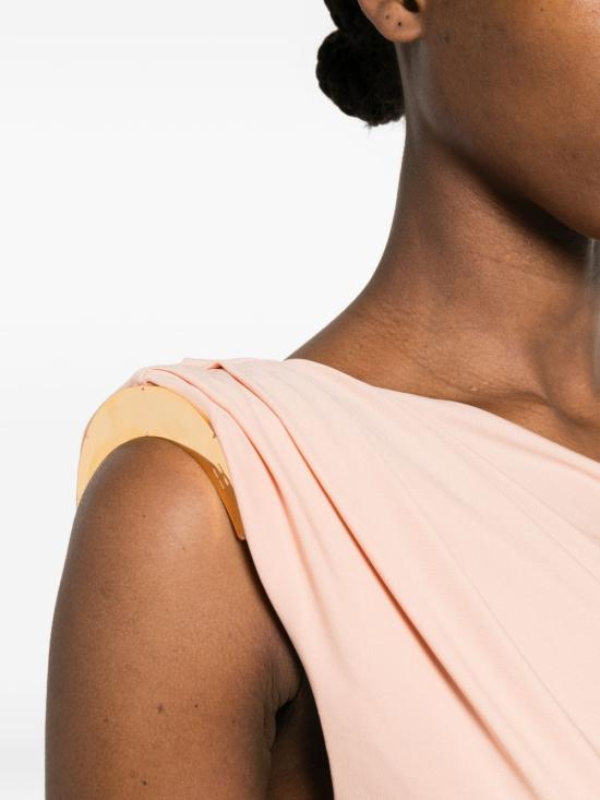 26SS 엘리자베타프랜치 미디 원피스 AB90661E2 EA1 Nude - ELISABETTA FRANCHI