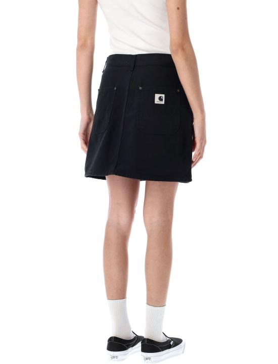 26SS 칼하트 WIP 미디 스커트 I034836 8906 BLACK STONE WASHED - CARHARTT WIP