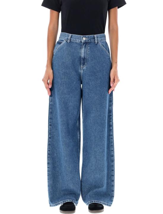 25FW 칼하트 WIP 데님 팬츠 I032709 0160 BLUE HEAVY STONE WASH