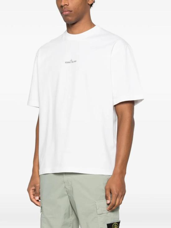 26SS 스톤 아일랜드 탑 L1S152100002 S0364 V0001 WHITE - STONE ISLAND