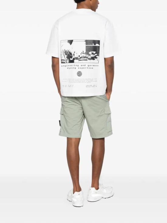 26SS 스톤 아일랜드 탑 L1S152100002 S0364 V0001 WHITE - STONE ISLAND