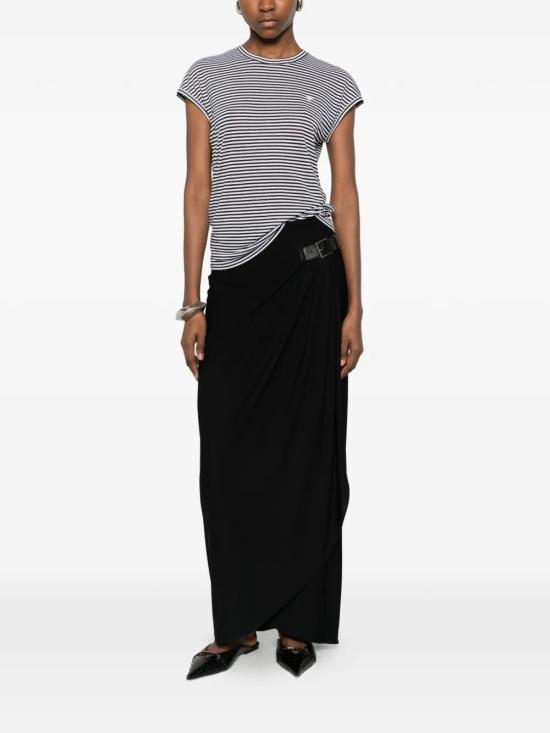 26SS 톰포드 반팔 티셔츠 TSJ630 JEX187 NWA BLACK WHITE - TOMFORD