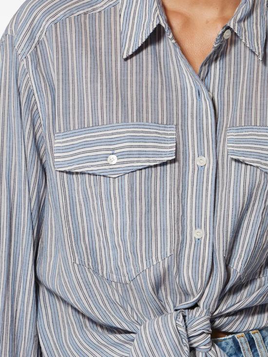 26SS 이자벨마랑에뚜왈 셔츠 CH0131FF D1I04E 30BU BLUE - ISABEL MARANT ETOILE