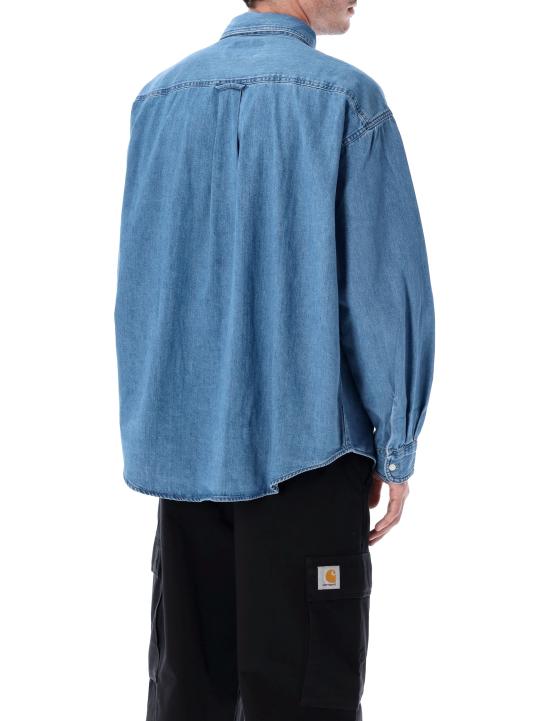 26SS 칼하트 WIP 반팔 티셔츠 I034525 0106 MED BLUE - CARHARTT WIP